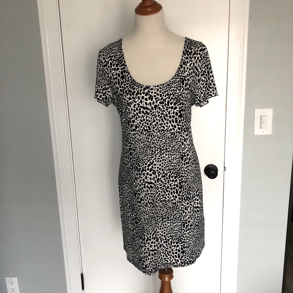 A cocktail dress